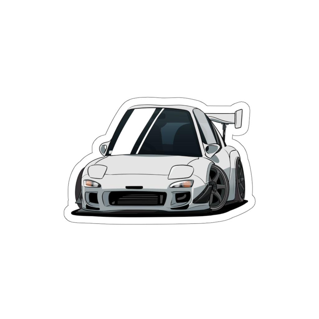 Street Mode RX-7 Mini-FD3S Die-Cut Sticker