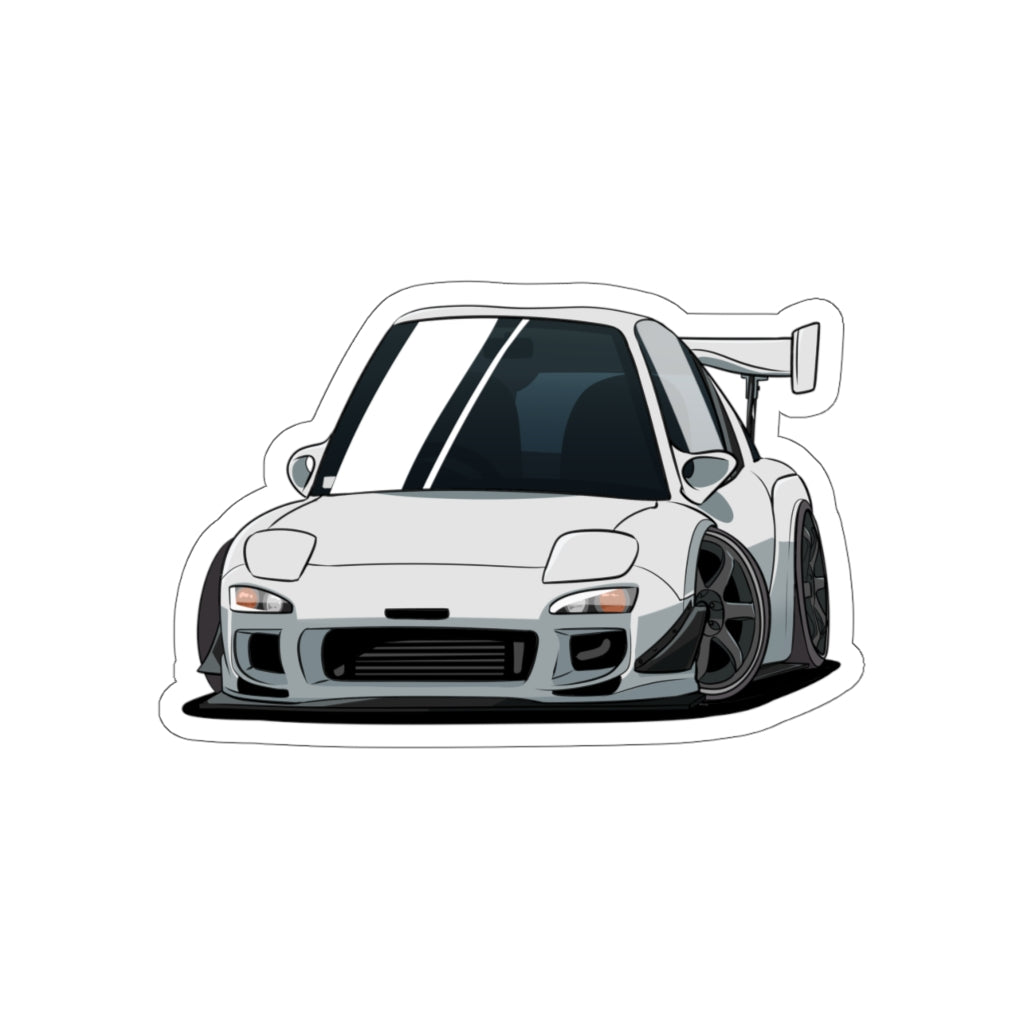 Street Mode RX-7 Mini-FD3S Die-Cut Sticker