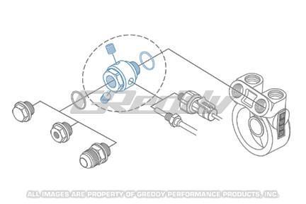 Oil Cooler Block Sensor Adapter(s) - M18