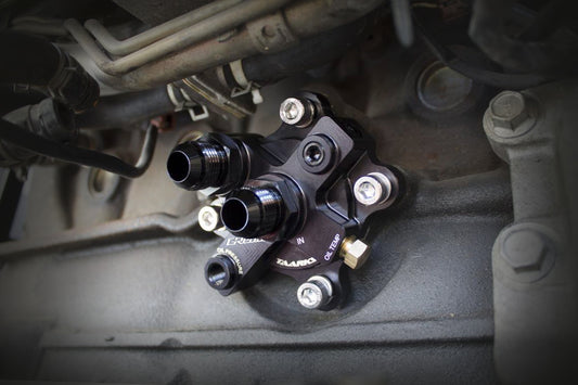 GReddy x Taarks RB26 Bolt-on Oil Block Adapter Kit