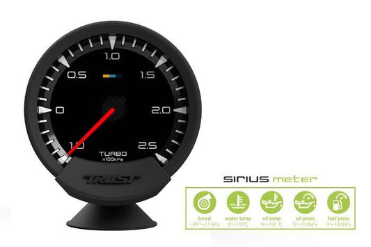 Sirius Meter - Analog Turbo Gauge