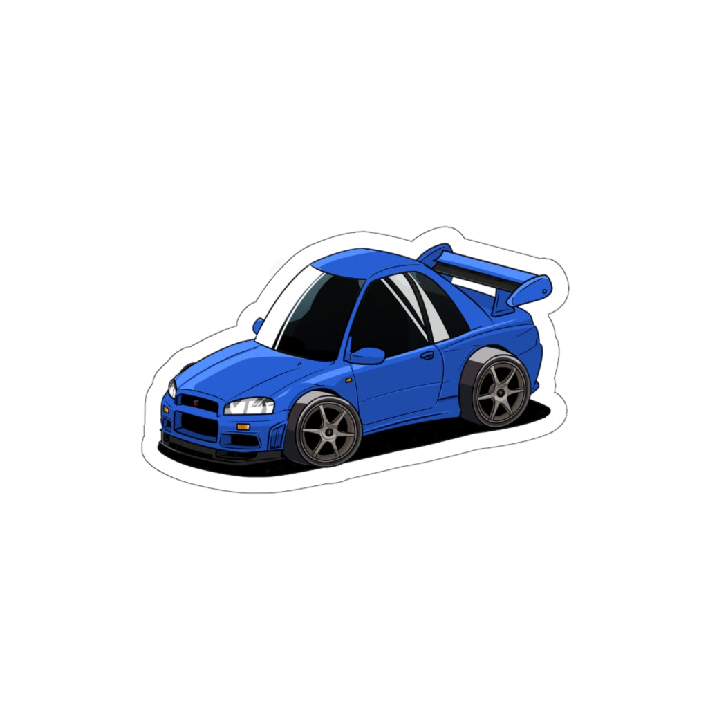R34 GT-R Die-Cut Stickers
