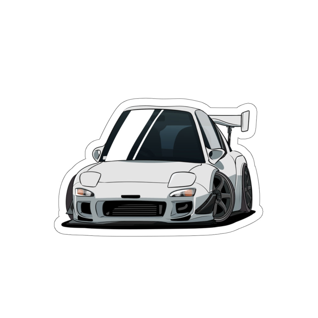 Street Mode RX-7 Mini-FD3S Die-Cut Sticker