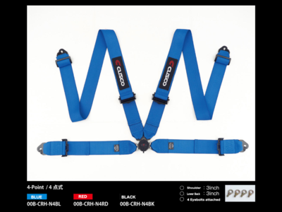 Racing Harnesses (4/6-pt FHR/HANS and Anti-Submarine Belts)