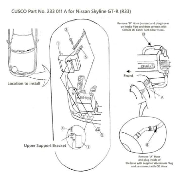 Oil Catch Can Tank 3 Liter Competition, R32