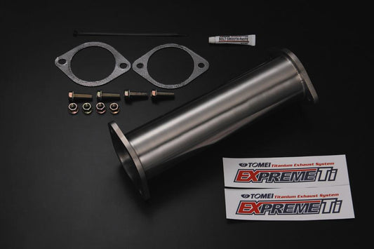 EXPREME Ti Titanium CAT Straight Pipe Type A (80mm), R32-R34