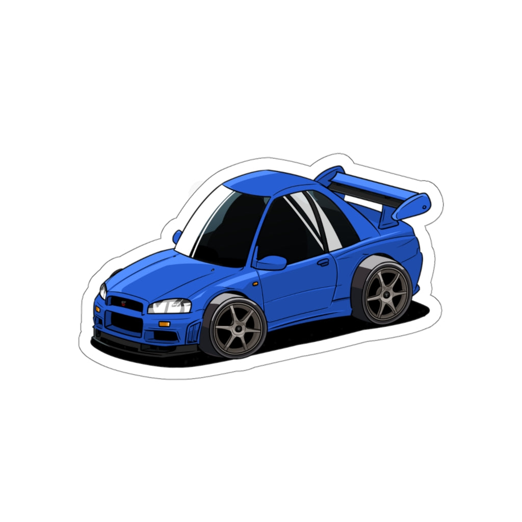 R34 GT-R Die-Cut Stickers