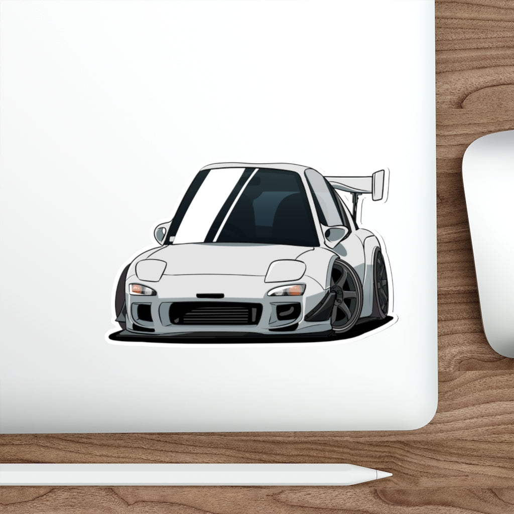 Street Mode RX-7 Mini-FD3S Die-Cut Sticker