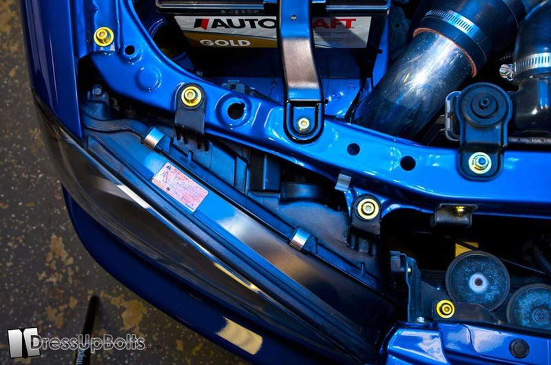 Titanium Hardware Engine Bay Kit, R34