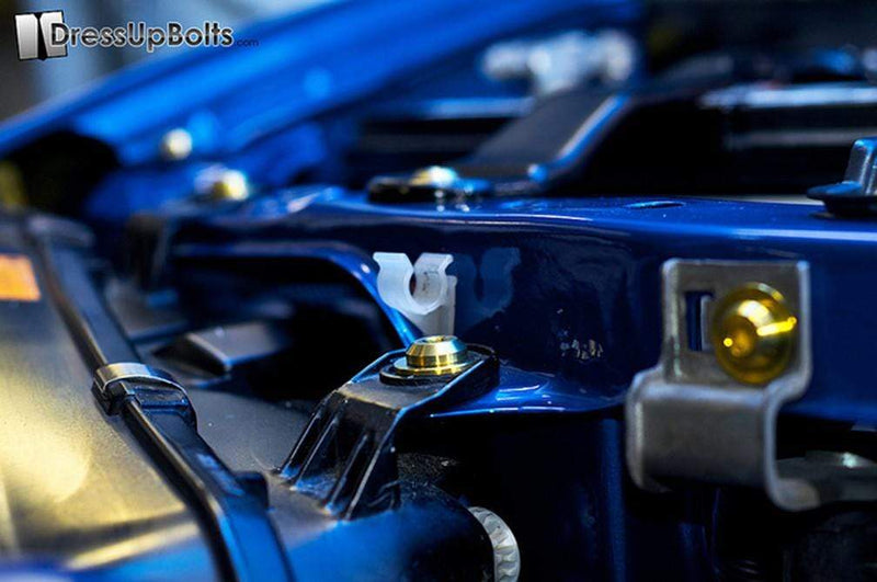 Titanium Hardware Engine Bay Kit, R34