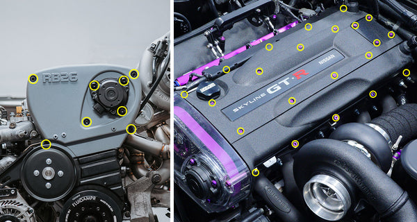 Stage 2 Titanium Hardware Engine Kit RB26, R32-R34