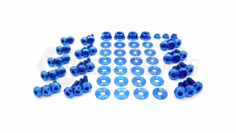 Titanium Hardware Engine Bay Kit, R32