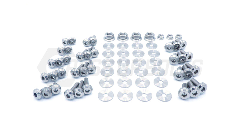 Titanium Hardware Engine Bay Kit, R32