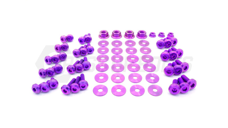 Titanium Hardware Engine Bay Kit, R32