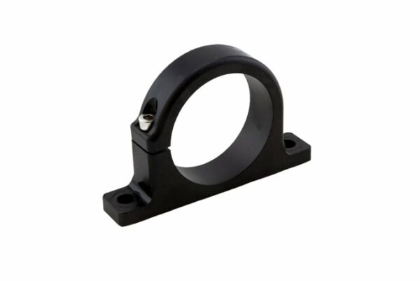Billet Fuel Filter Bracket Suit Turbosmart 1.75″ OD filters (Black)