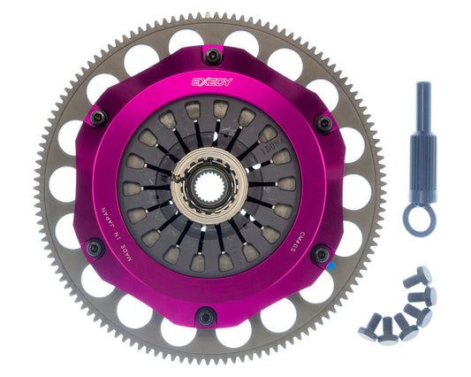 Stage 5 Hyper Compe-D Twin Metallic Clutch and Flywheel Kit, FD3S