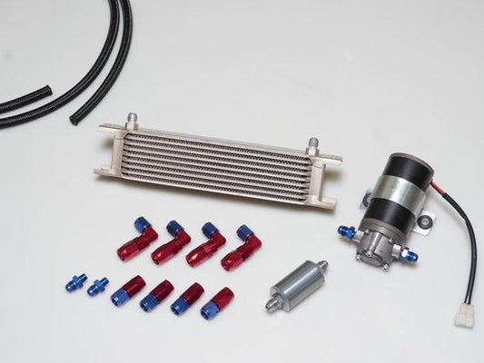 Transmission & Differential Cooler Kit 9 Row