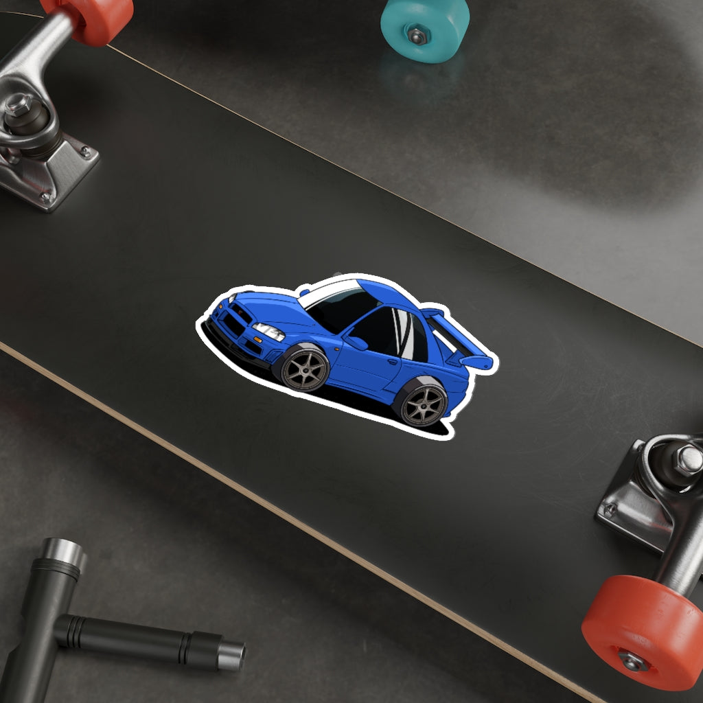 R34 GT-R Die-Cut Stickers