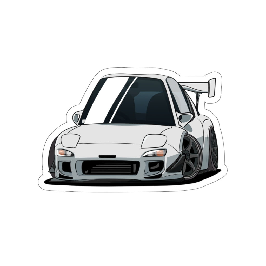 Street Mode RX-7 Mini-FD3S Die-Cut Sticker