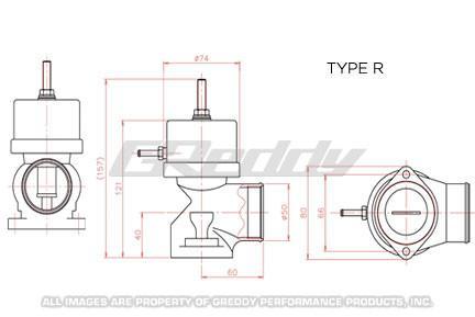Type-R Blow-Off Valve with Stiff Spring