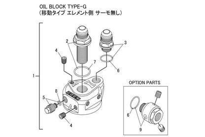 Oil Filter Block Adapter Type-G