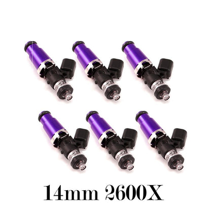 14mm ID2600-XDS Fuel Injectors (RB26DETT)