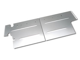 Aluminum Rear Bulk Head Plate - Silver, R32