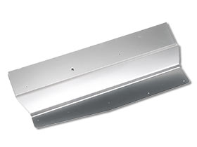 Aluminum Rear Bulk Head Plate - Silver, R33