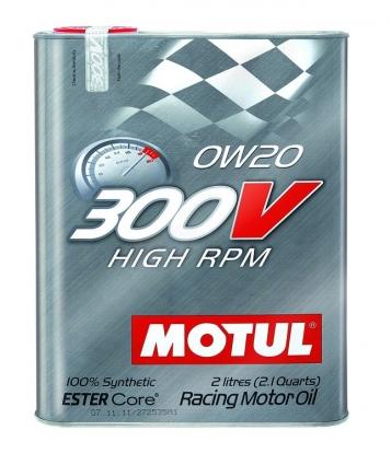Synthetic Ester Racing Oils 300V HIGH RPM 0W20 - 2L (2.1qt)