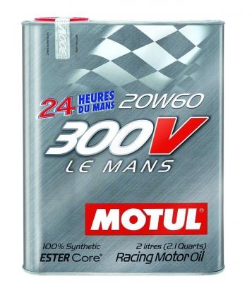 Synthetic Ester Racing Oils 300V LE MANS 20W60 - 2L (2.1qt)