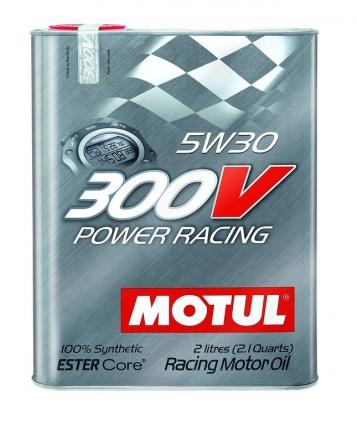 Synthetic Ester Racing Oils 300V POWER RACING 5W30 - 2L (2.1qt)