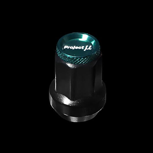 Super Lock Nut 7 Type-M (Black / Green Cap) - 12x1.25