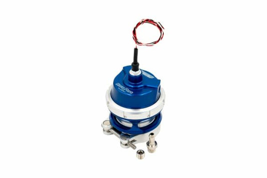 GenV RacePort BOV inc HE Position Sensor Cap (Blue) with Female Flange