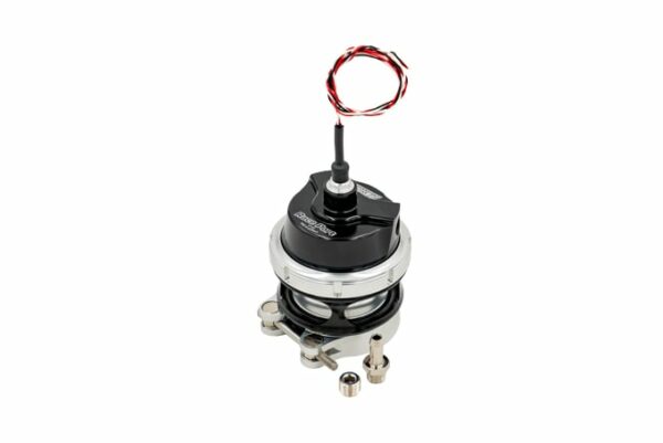 GenV RacePort BOV inc HE Position Sensor Cap (Black) with Female Flange