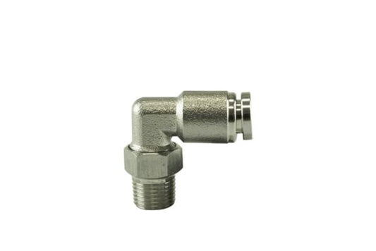 Pushloc Fitting Stainless Steel – 1/8″ NPT to 1/4″ PTC 90º