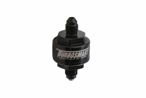 Billet Turbo Oil Feed Filter 44um -3AN – Black