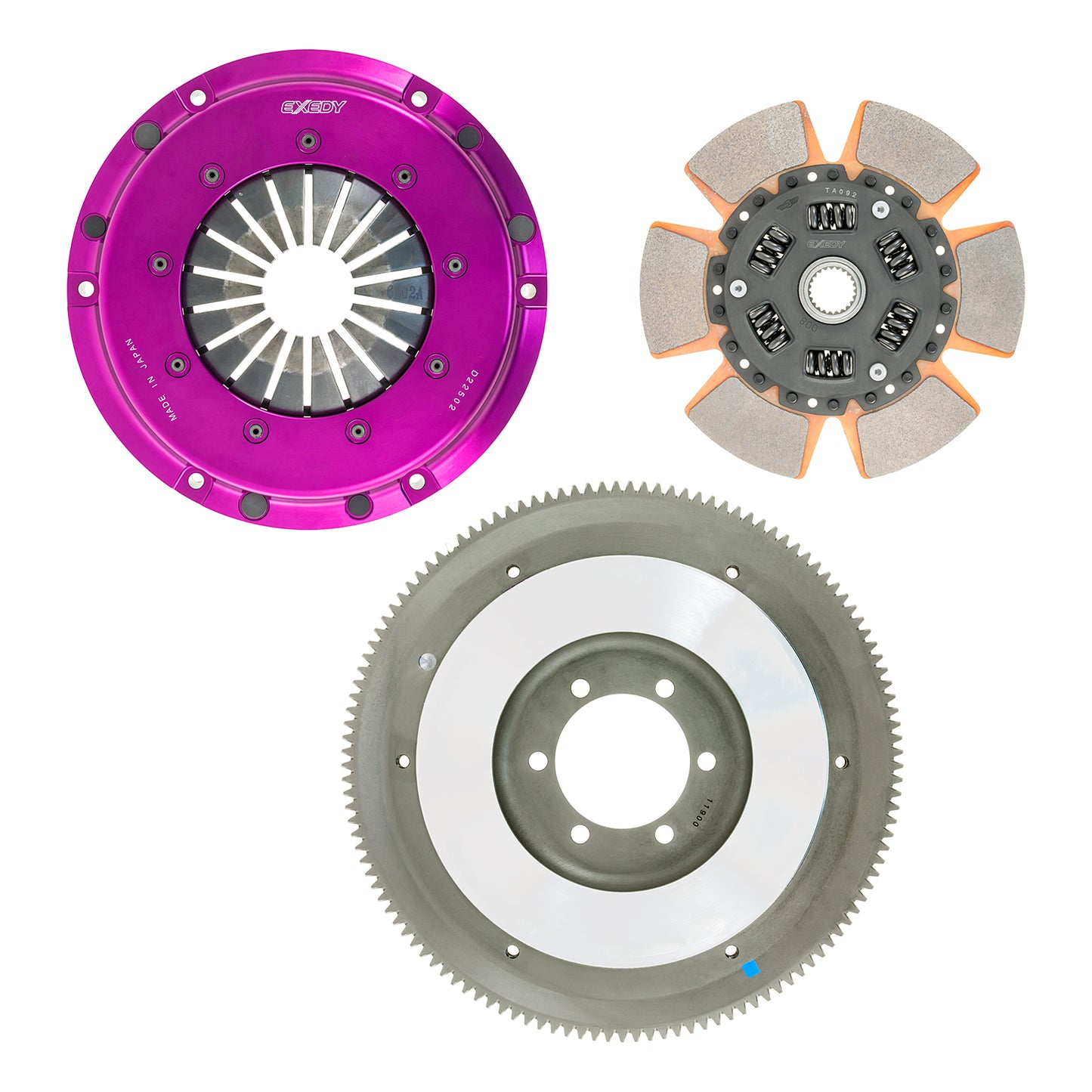 Stage 3 Hyper Single Clutch and Flywheel Kit, FC3S