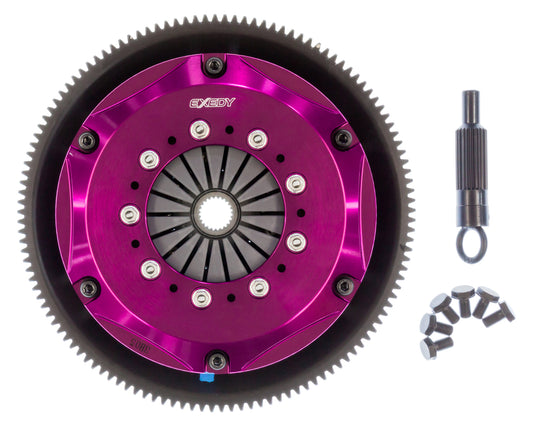 Stage 4 Hyper Twin Metallic Clutch and Flywheel Kit, FC3S