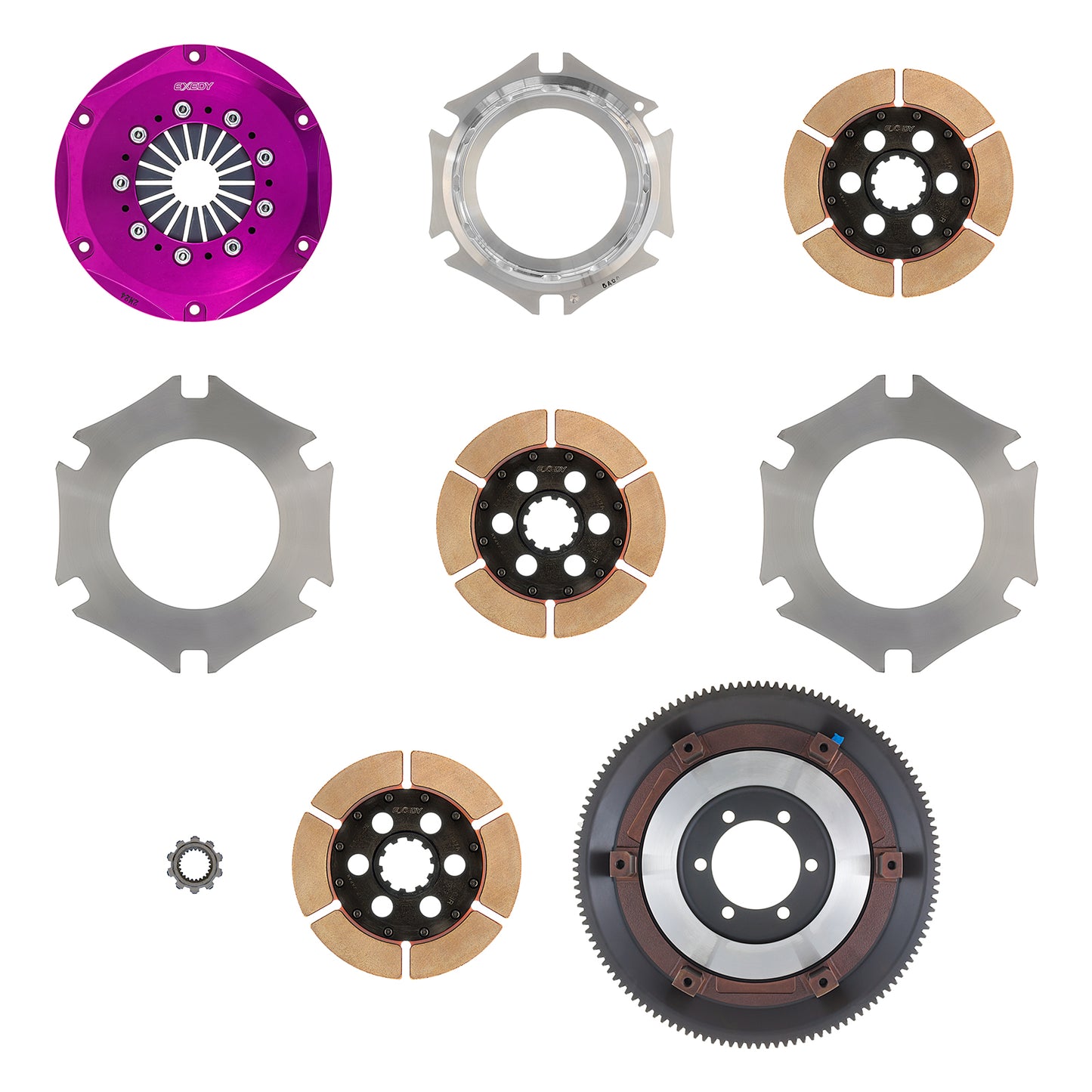 Stage 5 Triple Metallic Clutch Kit, FC3S