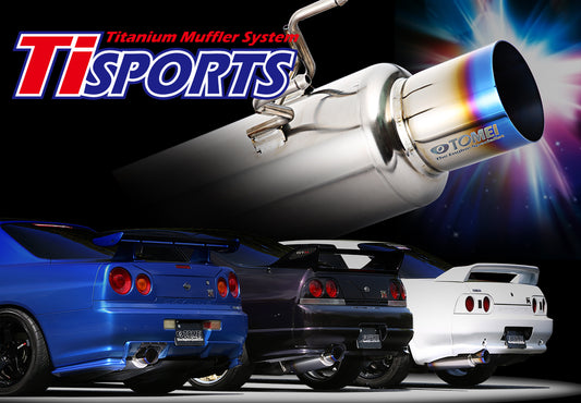 Ti Sports Titanium Muffler, R32-R34