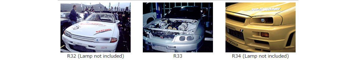 Headlamp Air Intake Kit, R32-R34