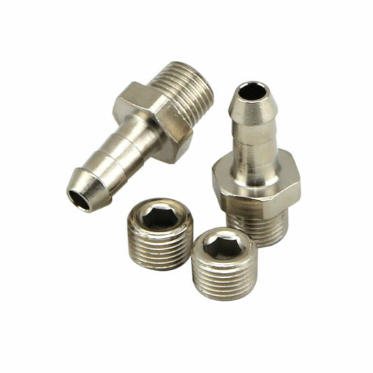 Hose Tail Fittings & Blanks – 1/8″ NPT to 6mm